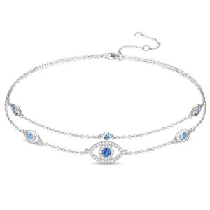 Anklet Bracelets For Women, 925 Sterling Silver Layered Anklet Adjustable Chain Beach Jewelry Gifts for Women